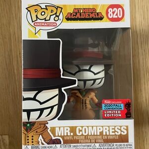 Funko Pop! Animation My Hero Academia Figure Mr Compress Exclusive 820